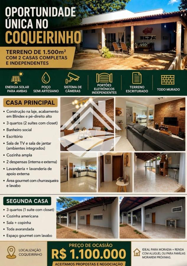 Casa de Condomínio, 6 quartos - Foto 1